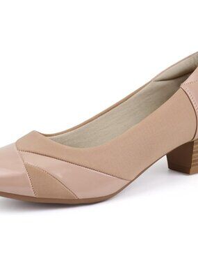 Women’s Bunion Dress Shoes Low Heel Orthopedic Orthotic Pumps Slip On Loafers